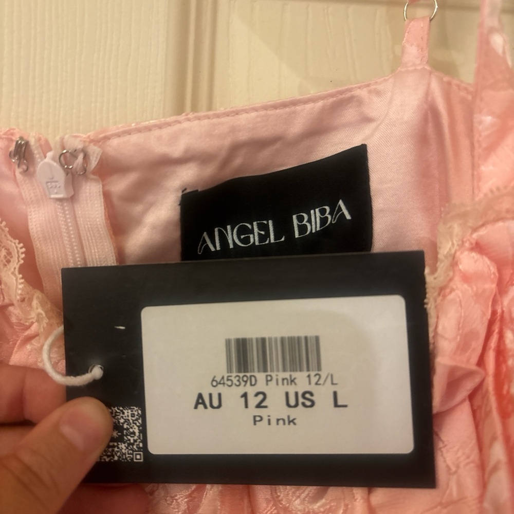 Angel Biba Blush Pink Formal Kids Dress - Picture 2 of 2